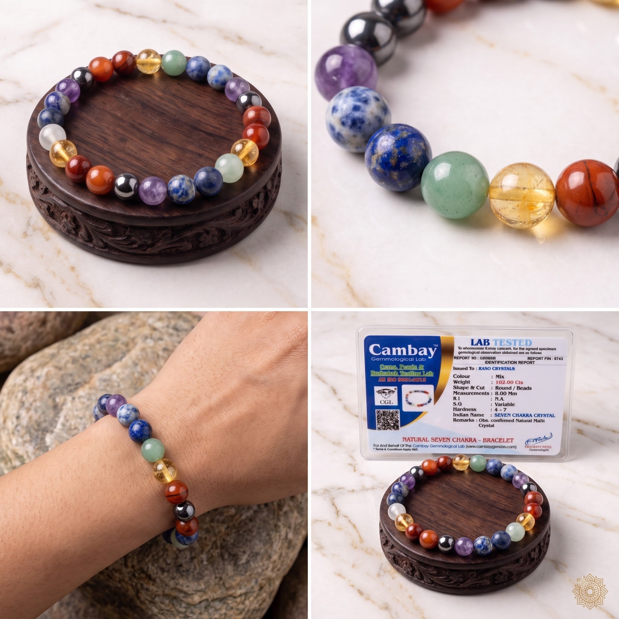 7 Chakra Bracelet – Balance & Positive Energy