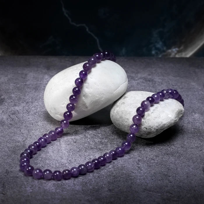 Natural Amethyst Mala
