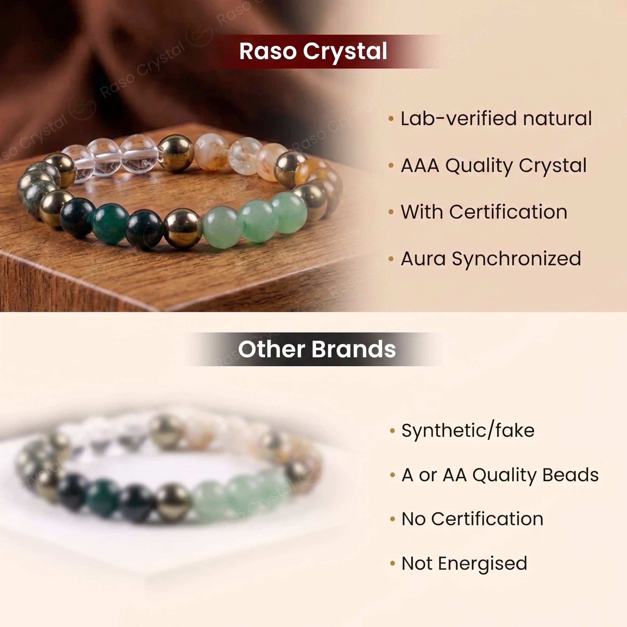 Dhan Yog Bracelet - Citrine, Pyrite & Aventurine (8mm) | Wealth Magnet