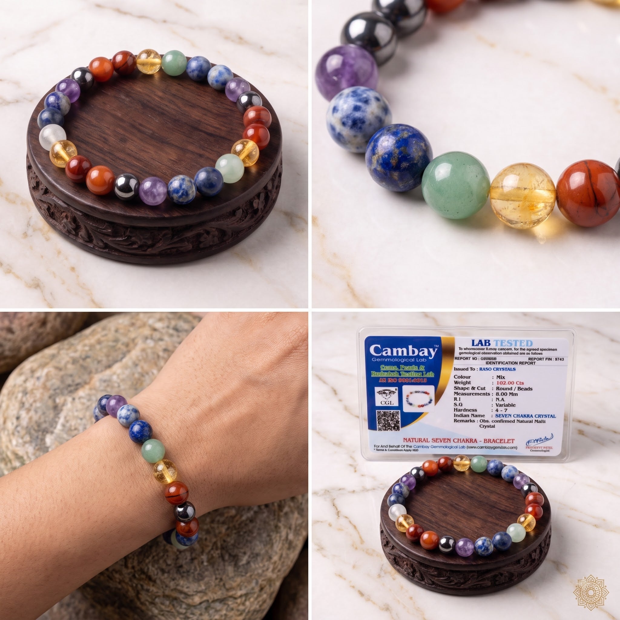 7 Chakra Bracelet – Balance & Positive Energy