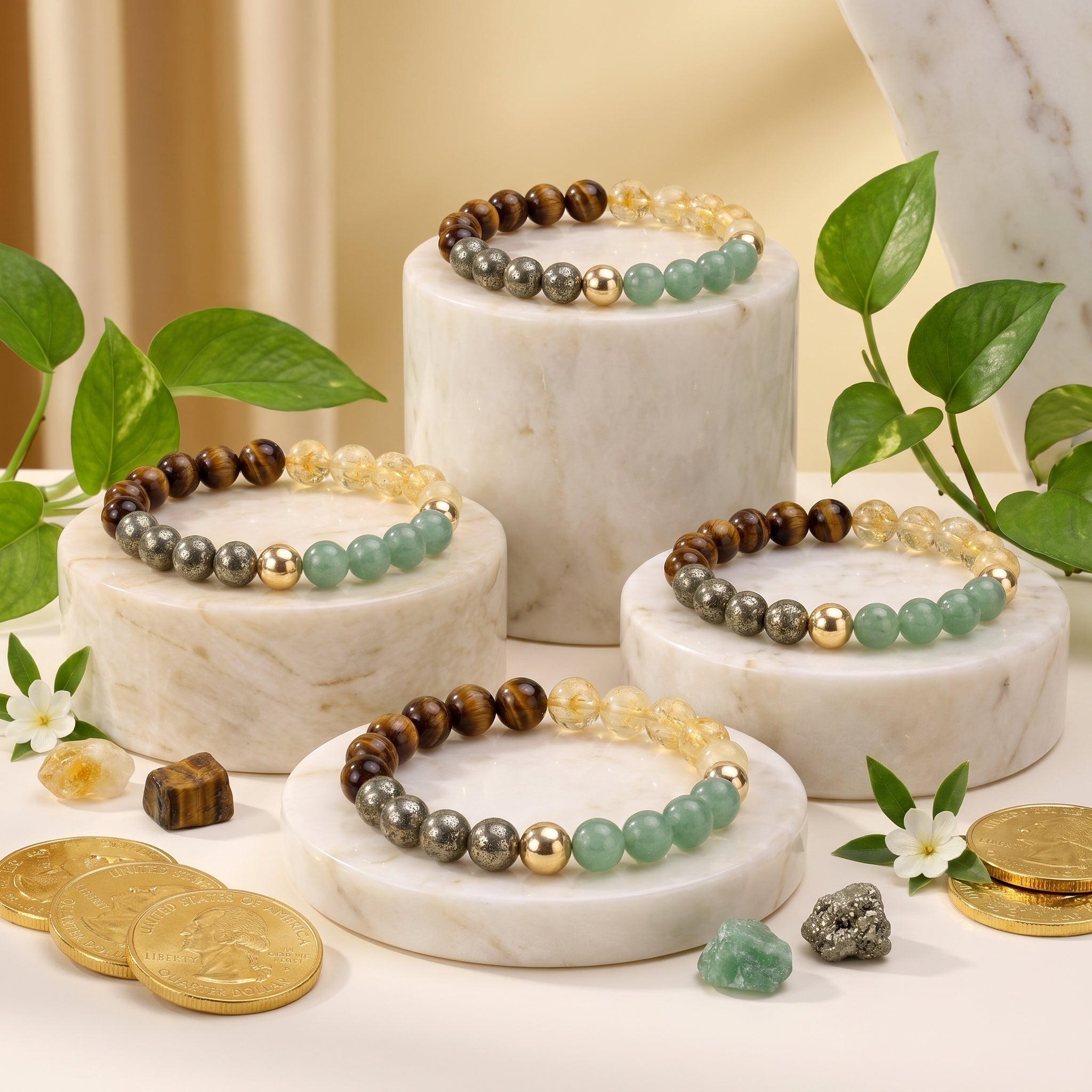 Authentic Money Magnet Bracelet | Wealth & Success Crystals | Raso CrystalSuccess & Good LuckRaso Crystal