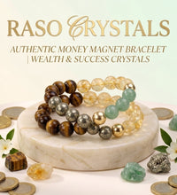 Authentic Money Magnet Bracelet | Wealth & Success Crystals | Raso CrystalSuccess & Good LuckRaso Crystal