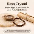 Brown Tiger Eye Bracelet for Men – Courage & Focus