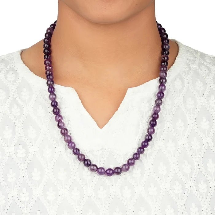Natural Amethyst Mala