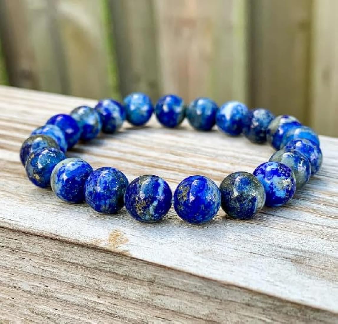Natural Lapis Lazuli Energy Bracelet – Confidence, Creativity & Positive Energy | Raso Crystal