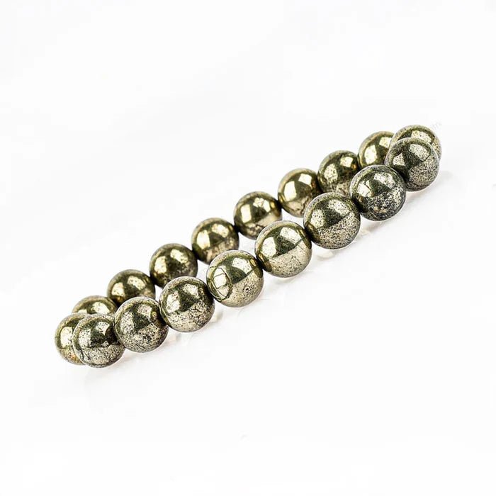 Pyrite Bracelet 8mm – Wealth & Success