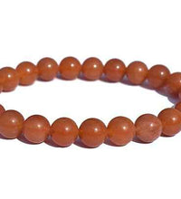Red Aventurine Bracelet - Natural Crystal Beads for Motivation & Vitality - Aries & Leo Zodiac - Unisex crystal Bracelet for Empowerment