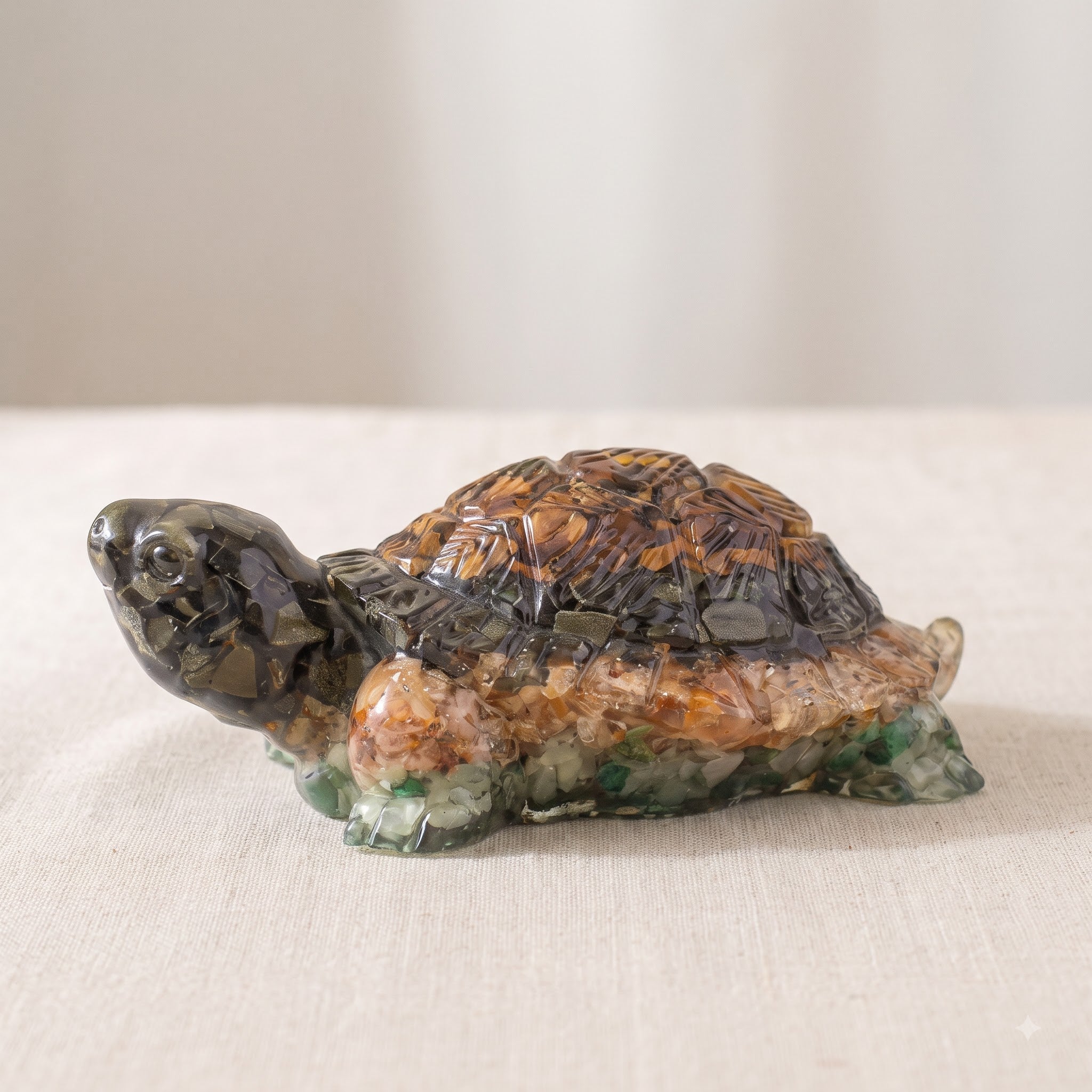 Rinmukteshwar Siddh Vastu Dhan Yog Tortoise – Energized Vastu Wealth Tortoise for Prosperity | Raso Crystal